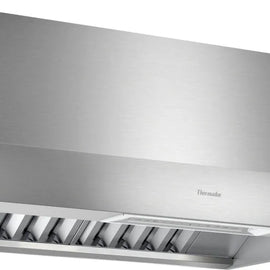 Thermador Professional Series PH36GWS 36 Inch Wall Mount Smart Range Hood with 4-Speed, Blower (Sold Separately), LED Lighting, Commercial Style Baffle Filter, and Infrared Heat Lamps