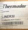 Thermador Professional Series Liner30 30 Inch Custom Hood Stainless Steel