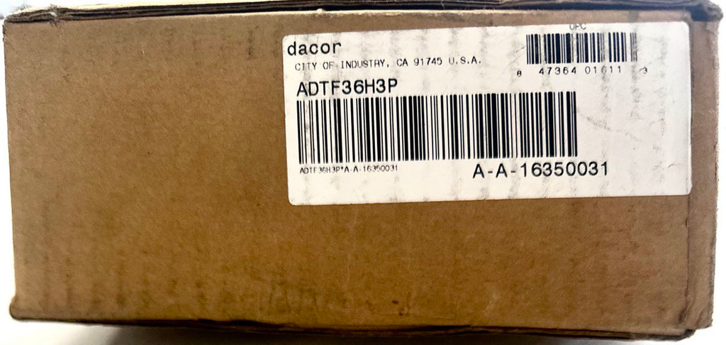 Dacor ADTF36H3P Pro Style 36" Refrigerator Handles - Stainless Steel