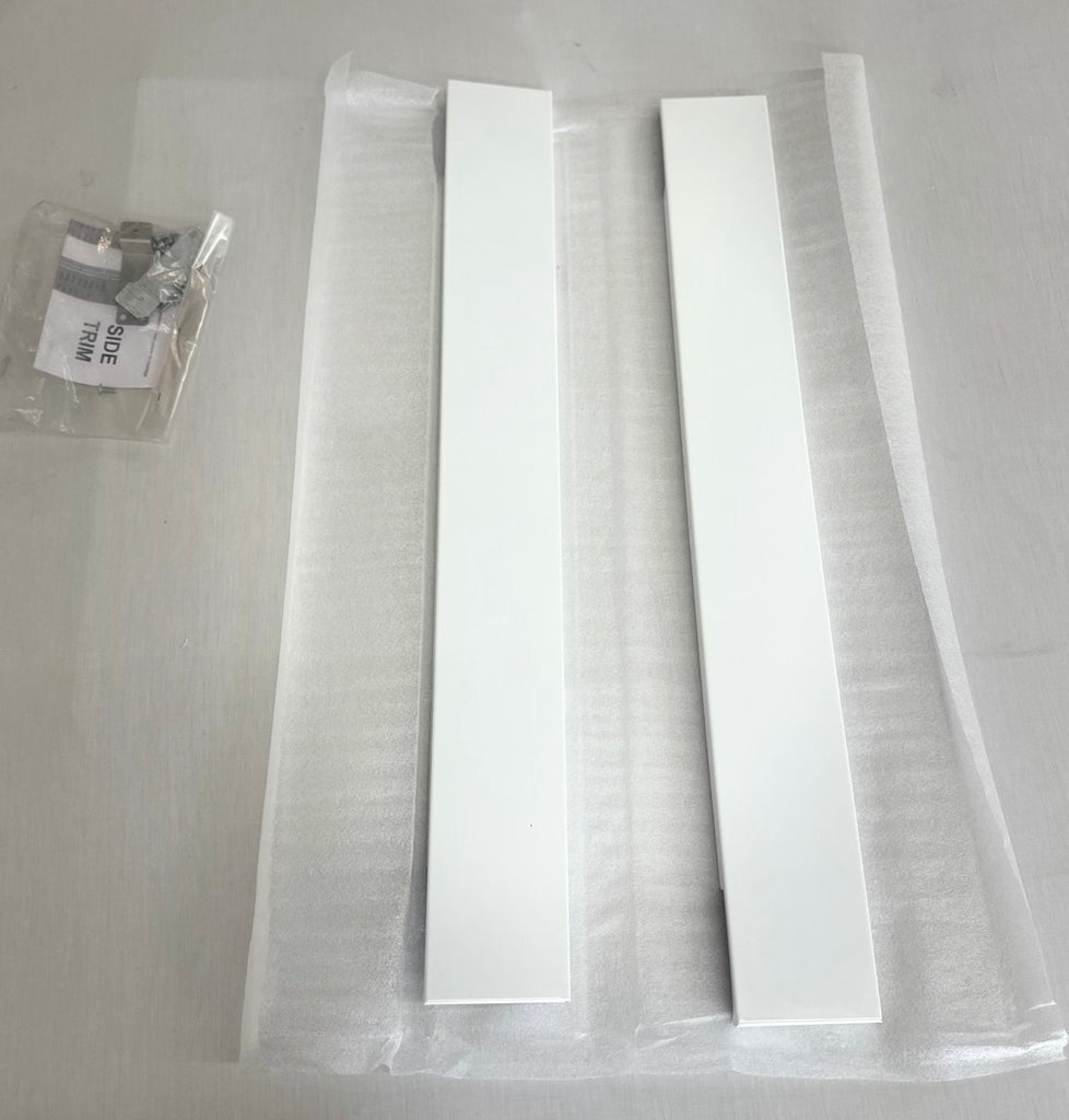 Bertazzoni ST36BI Side Trim Set: Pure White