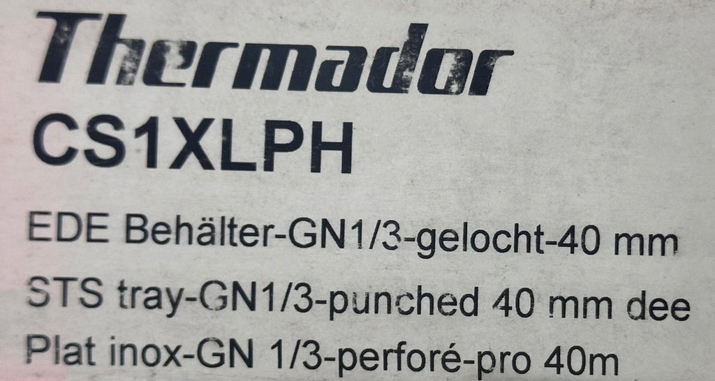Thermador CS1XLPH Half-Size Perforated Cooking Pan with 1-5/8 Inch Depth