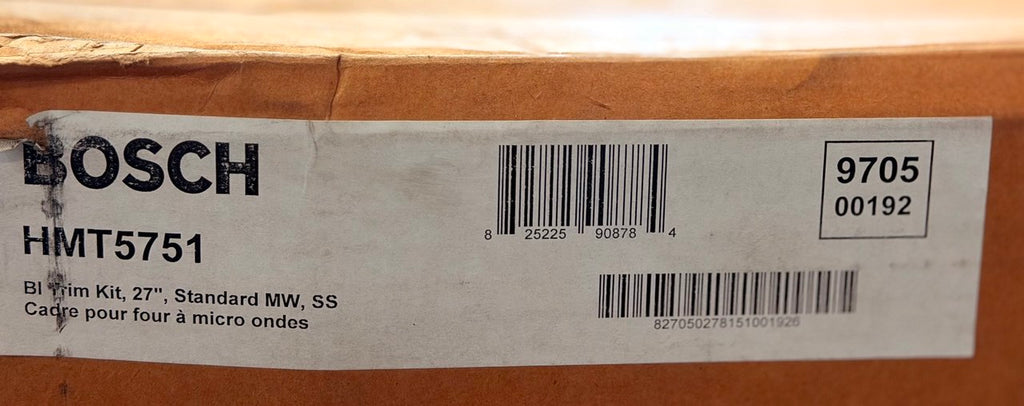 Bosch HMT5751 27 Inch Stainless Steel Trim Kit