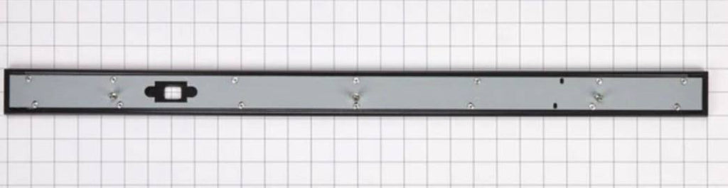 36" Range Downdraft Vent Top Trim, Black