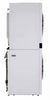 LG WKE100HWA 27 Inch Smart Electric WashTower with 4.5 Cu. Ft. Washer Capacity, 7.4 Cu. Ft. Dryer Capacity, Single Unit WashTower™ Design, Built-In Intelligence, Allergiene™ Wash Cycle, Sensor Dry, and ENERGY STAR® Certified: White