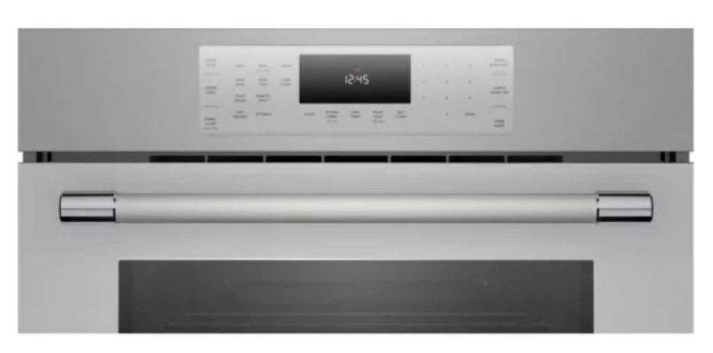 Thermador Masterpiece Sapphire Series ME302YP 30 Inch Double Convection Smart Electric Wall Oven with 9.2 cu. ft. Total Capacity, Self-Clean, SoftClose® Hinges, Full Access® Rack, and STAR-K Certified
