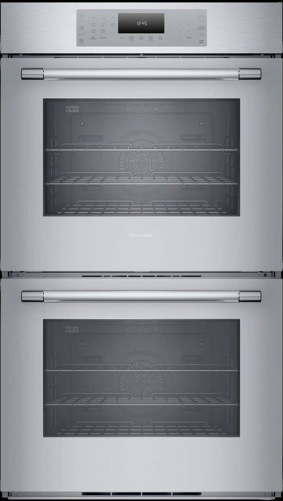 Thermador Masterpiece Sapphire Series ME302YP 30 Inch Double Convection Smart Electric Wall Oven with 9.2 cu. ft. Total Capacity, Self-Clean, SoftClose® Hinges, Full Access® Rack, and STAR-K Certified
