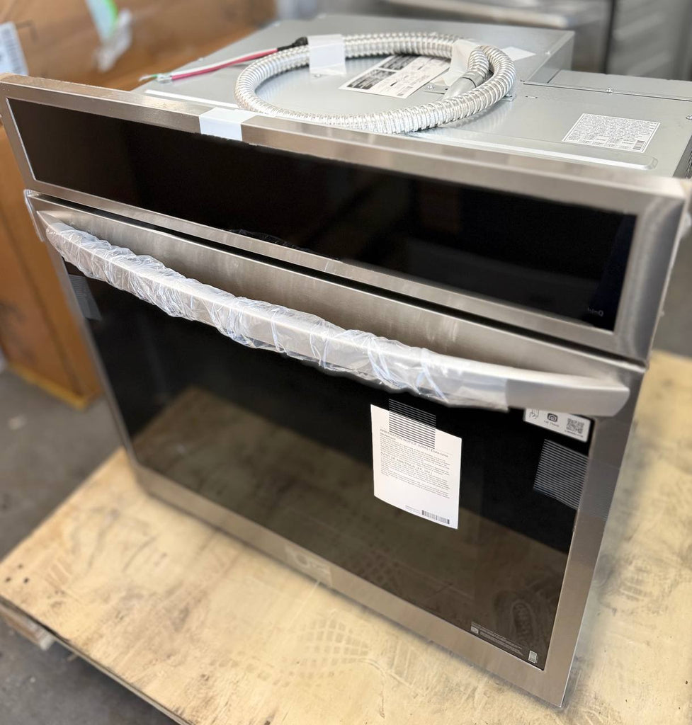 LG WSEP4727F 30 Inch Single Electric Smart Wall Oven with 4.7 cu. ft. True Convection Oven, EasyClean®, Air Fry, Steam Sous Vide, InstaView®, and SmoothTouch® Glass Controls