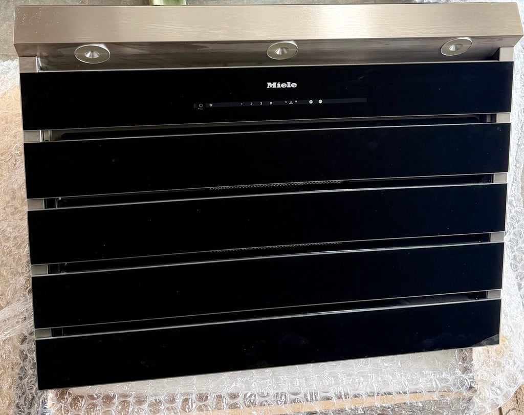 Miele DA6798W 36 Inch Smart W Shape Wall Ventilation Hood with WifiConn@ct, Con@ctivity 2.0, LED Lighting, Stainless-Steel Grease Filters, Automatic function Con@ctivity 2.0, Delayed Shutdown, EasyClean CleanCover Hood Liner