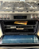 Frigidaire Gallery Series GCFG3661AF 36 Inch Freestanding Gas Range with 6 Sealed Burners, 4.6 cu. ft. Total Convection Oven, 18,000 BTU Quick Boil Burners, Simmer Burner, Air Fry, Self & Steam Clean, ADA Compliant, and Star-K