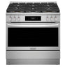 Frigidaire Gallery Series GCFG3661AF 36 Inch Freestanding Gas Range with 6 Sealed Burners, 4.6 cu. ft. Total Convection Oven, 18,000 BTU Quick Boil Burners, Simmer Burner, Air Fry, Self & Steam Clean, ADA Compliant, and Star-K