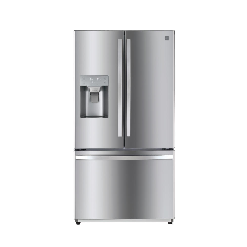 Kenmore 75505 25.5 cu. ft. French Door Refrigerator with Dual Ice Makers - Fingerprint Resistant Stainless Steel