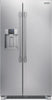 Frigidaire PRSC2222AF 36 Inch Counter Depth Side by Side Refrigerator with 22.3 Cu. Ft. Capacity, EvenTemp™ Cooling, CrispSeal® Plus Crisper, Door Alarm, Ice Maker, External Water Dispenser, PureAir Air Filter, Sabbath Mode, ADA Compliant