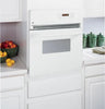 GE JRP20WJWW 24 Inch Single Electric Wall Oven with 2.7 cu. ft. Traditional Self Clean Oven, Interior Oven Light and SmartSet Controls: White