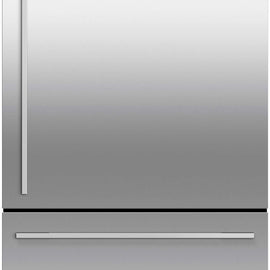 Fisher & Paykel Series 5 Contemporary Series RF170WDRX5N 32 Inch Counter Depth Freestanding Bottom Mount Refrigerator with 17.1 Cu. Ft. Total Capacity, ActiveSmart™, Flexible Storage, Humidity Control, Internal Ice Maker, Sabbath Mode: Stainless Steel