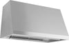 GE UVW93642PSS 36 Inch Commercial Wall Mount Range Hood with 590 CFM Blower, Heat Sensor, Hidden Controls, QuietBoost™, Four-Speed Fan Control, LED Hood Light, Wi-Fi, and ADA Compliant: Stainless Steel