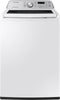 Samsung WA45T3400AW 27 Inch Top Load Washer with 4.5 Cu. Ft. Capacity, Samsung DVG45T3400W 27 Inch Gas Dryer with 7.4 cu. ft. Capacity, white