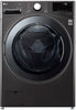 LG WM3998HBA 27 Inch Front Load Smart Washer/Dryer Combo with 4.5 cu.ft. Capacity, TurboWash®, 6Motion™, Allergiene™, ColdWash™, 14 Wash Cycles, Ventless Drying, and Steam Cycle: Black Steel