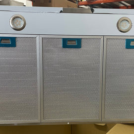 Windster WS50E36SS 36 Inch Wall Mount Convertible Hood with 550 CFM, Halogen Lights, Push Button Control, Aluminum Grease Filter, Stainless Steel Design, Halogen Lights, Molding Detail in Stainless Steel