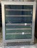 Zephyr PRESRV PRW24C02BG 24 Inch Dual Zone Wine Cooler with 45 Bottle Capacity, PreciseTemp™, Active Cooling, Vibration Dampening, 5 Full-Extension Wood Racks, Dual-Pane Glass Door, 3-Color LED, Touch Controls, Sabbath Mode, and Star-K Certified