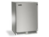 Perlick Signature Series HP24FS32L 24 Inch Built-in Undercounter Freezer with 5.2 cu. ft. Capacity, Digital Temperature Controls, Optional Lock and Optional Stacking Kit: Panel Ready