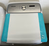 Samsung DVE50R5200W 27 Inch Electric Dryer with 7.4 Cu. Ft. Capacity, Smart Care, Lint Filter Indicator, Reversible Door, 10 Dry Cycles, Sensor Dry, Bedding, Time Dry, Air Fluff, Quick Dry, Sanitize, Wrinkle Release, Damp Alert