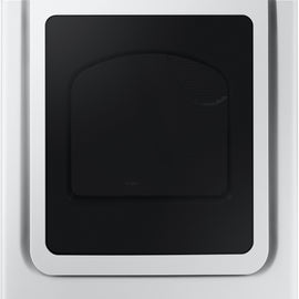 Samsung DVG50R5400W 27 Inch Gas Dryer with 7.4 Cu. Ft. Capacity, Smart Care, Internal Drum Light, Reversible Door, Lint Filter Indicator, 12 Dry Cycles, Sensor Dry, Steam Sanitize+, Bedding, Damp Alert, and Child Lock: White