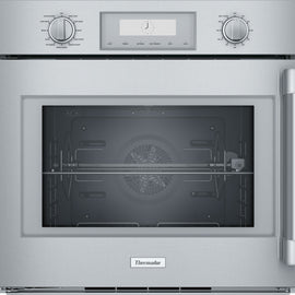 Thermador Professional Series POD301LW 30 Inch Single Wall Oven with 4.5 Cu. Ft., Self-Clean, Telescopic Racks, Meat Probe, Rotisserie, Convection, Halogen Lights and Wi-Fi