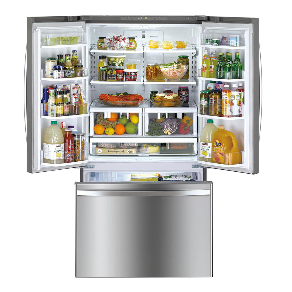Kenmore 73025 26.1 cu. ft. French Door Refrigerator with Ice Maker - Fingerprint Resistant Stainless Steel